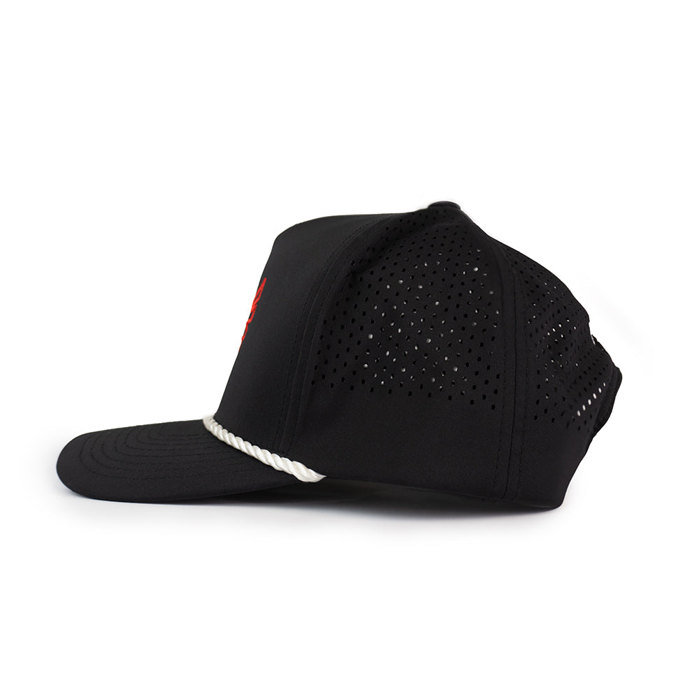 Herencia Rope Hat - Black