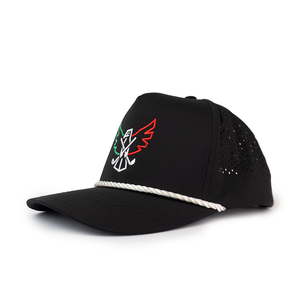 Herencia Rope Hat - Black