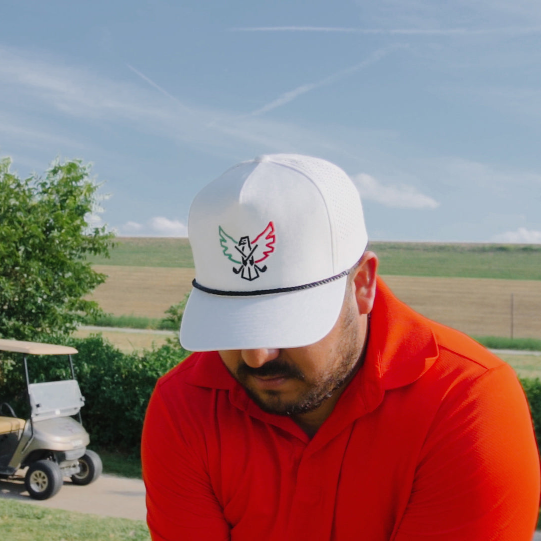 Herencia Rope Hat - White