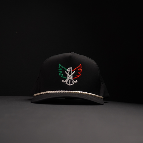 Herencia Rope Hat - Black