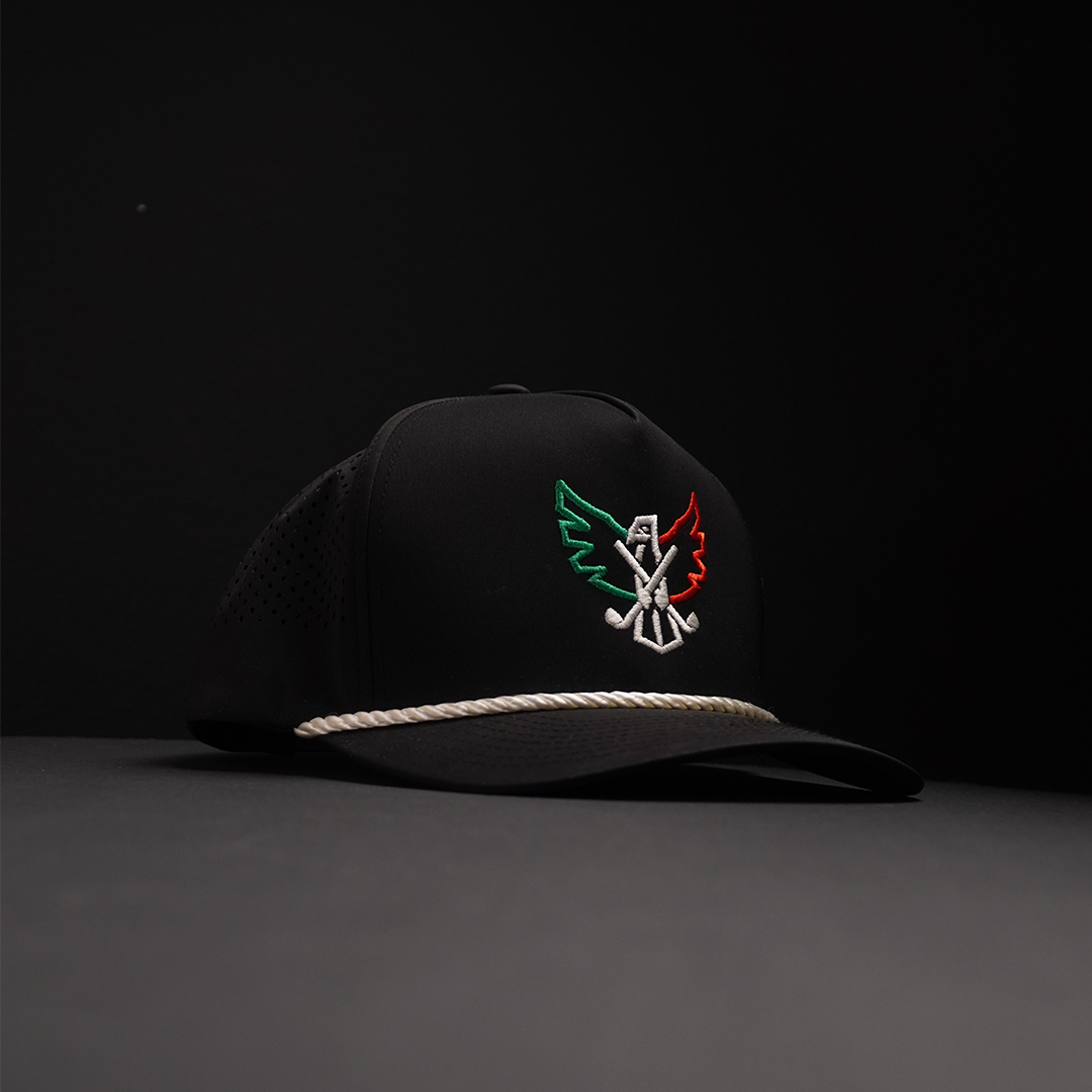 Herencia Rope Hat - Black