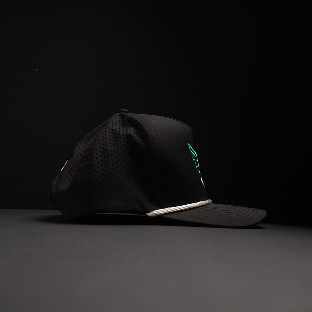 Herencia Rope Hat - Black