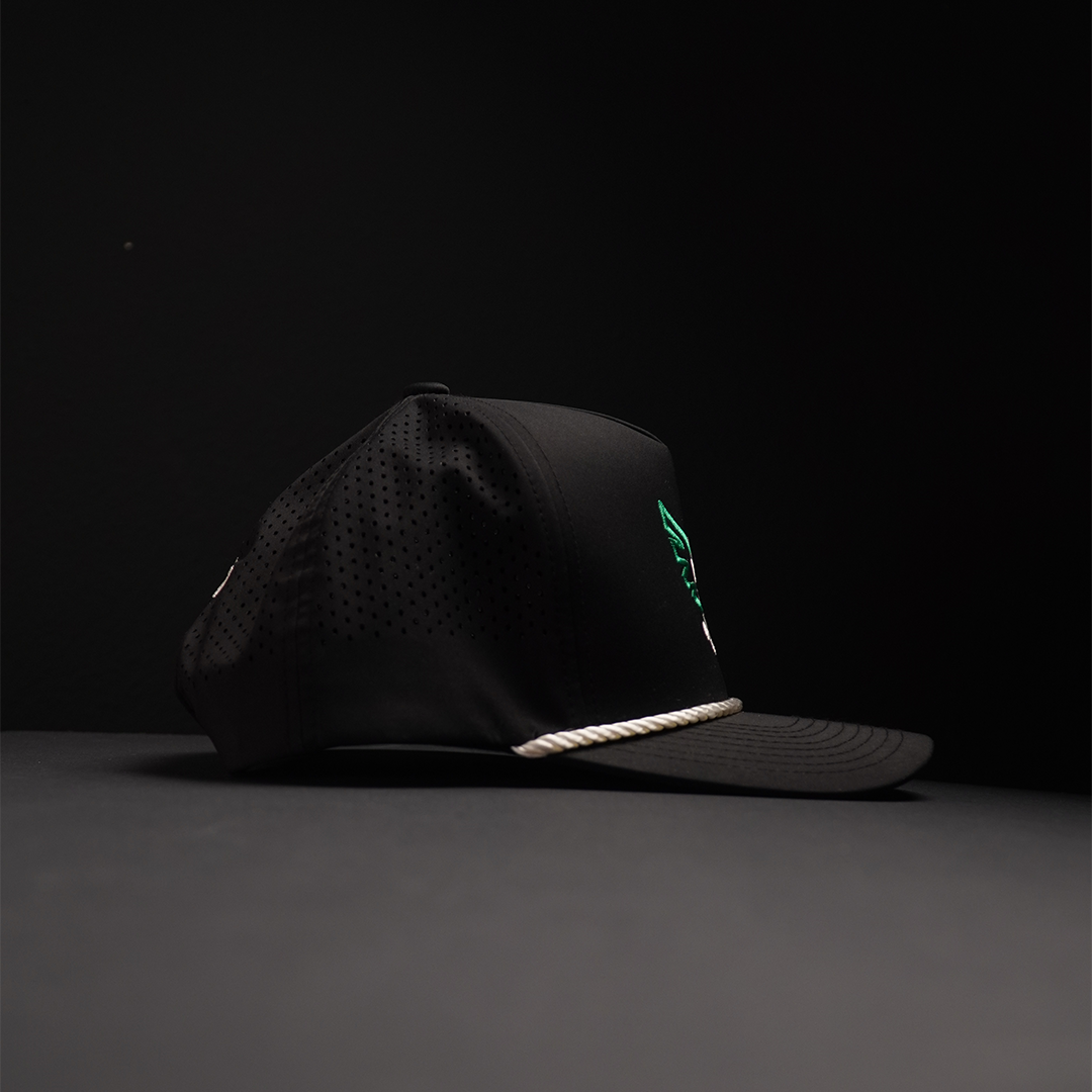 Herencia Rope Hat - Black