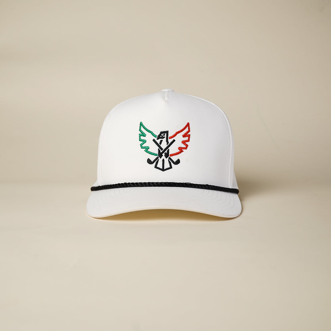 Herencia Rope Hat - White