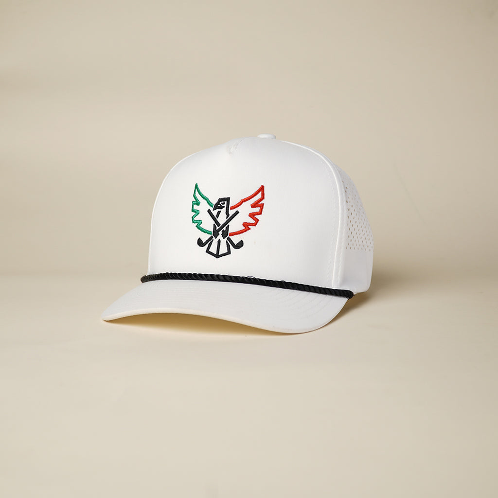 Herencia Rope Hat - White
