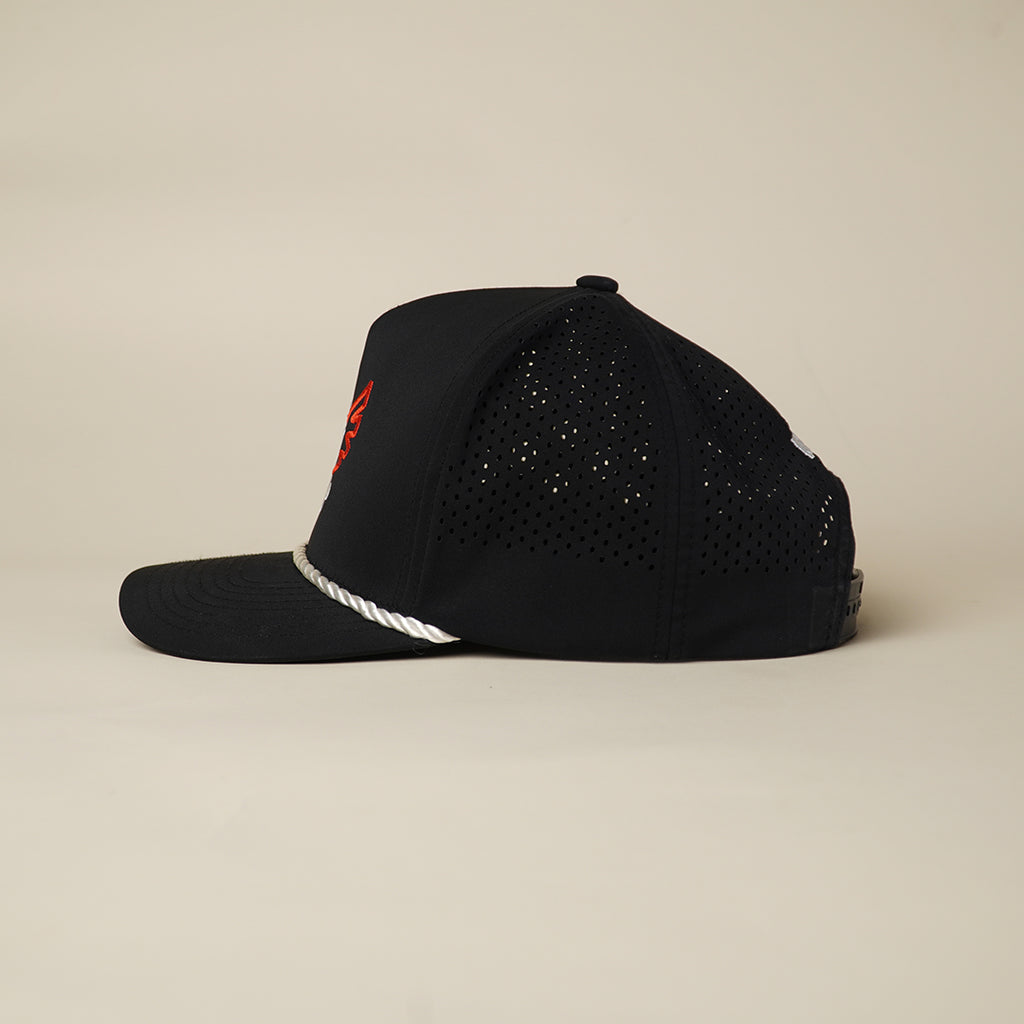 Herencia Rope Hat - Black