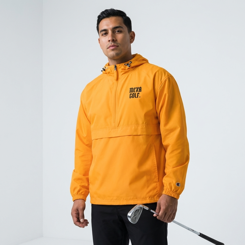 Embroidered Champion Packable Jacket