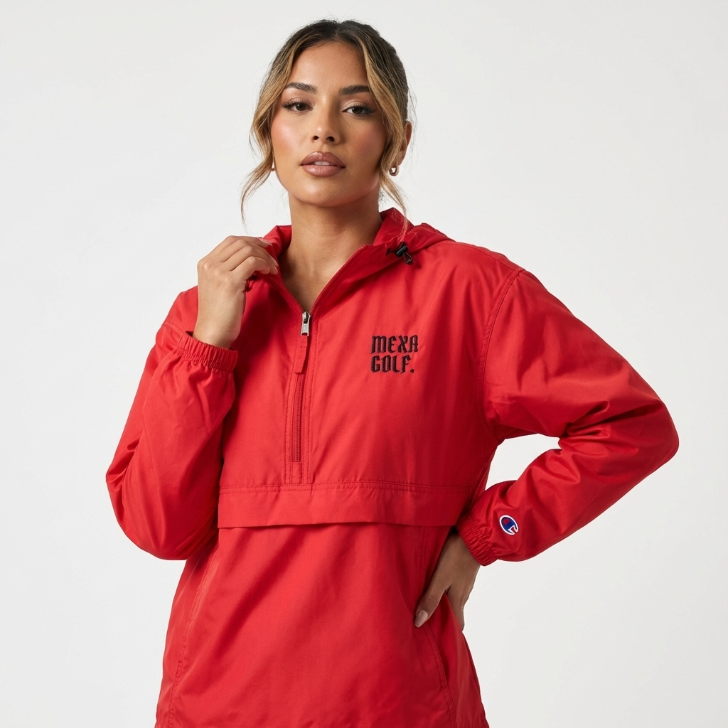 Embroidered Champion Packable Jacket