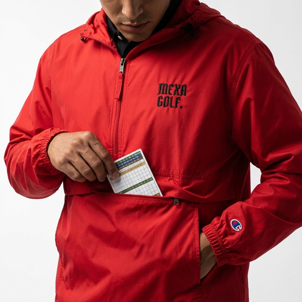 Embroidered Champion Packable Jacket