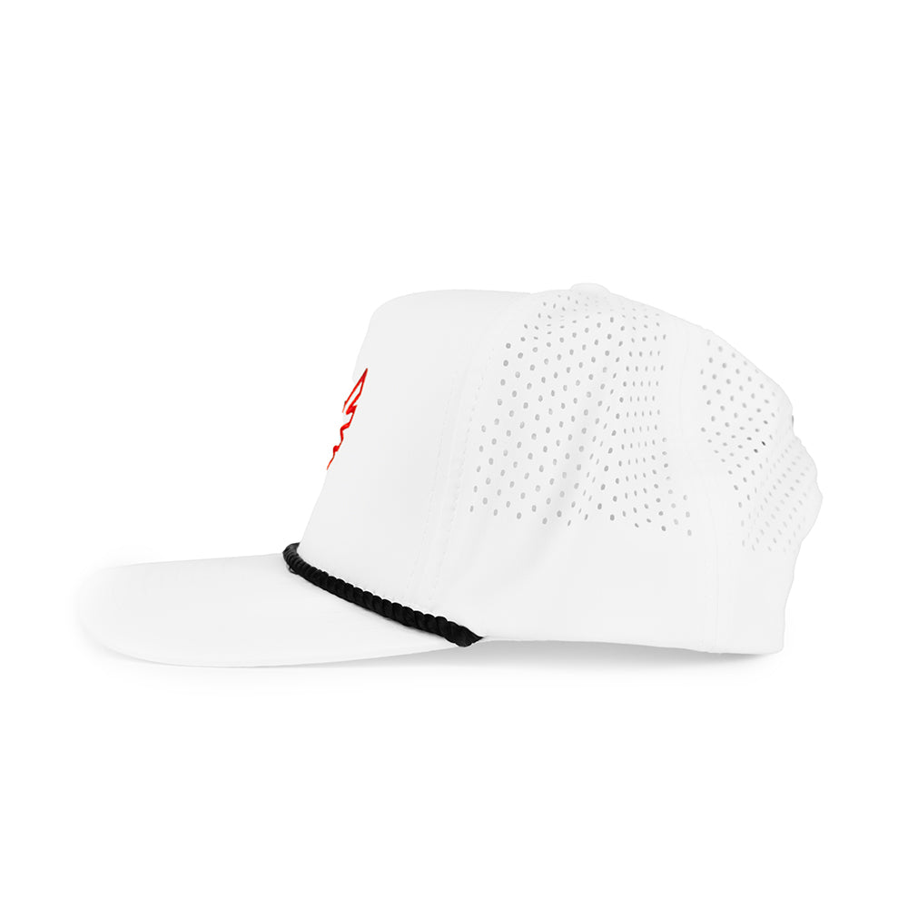 Herencia Rope Hat - White