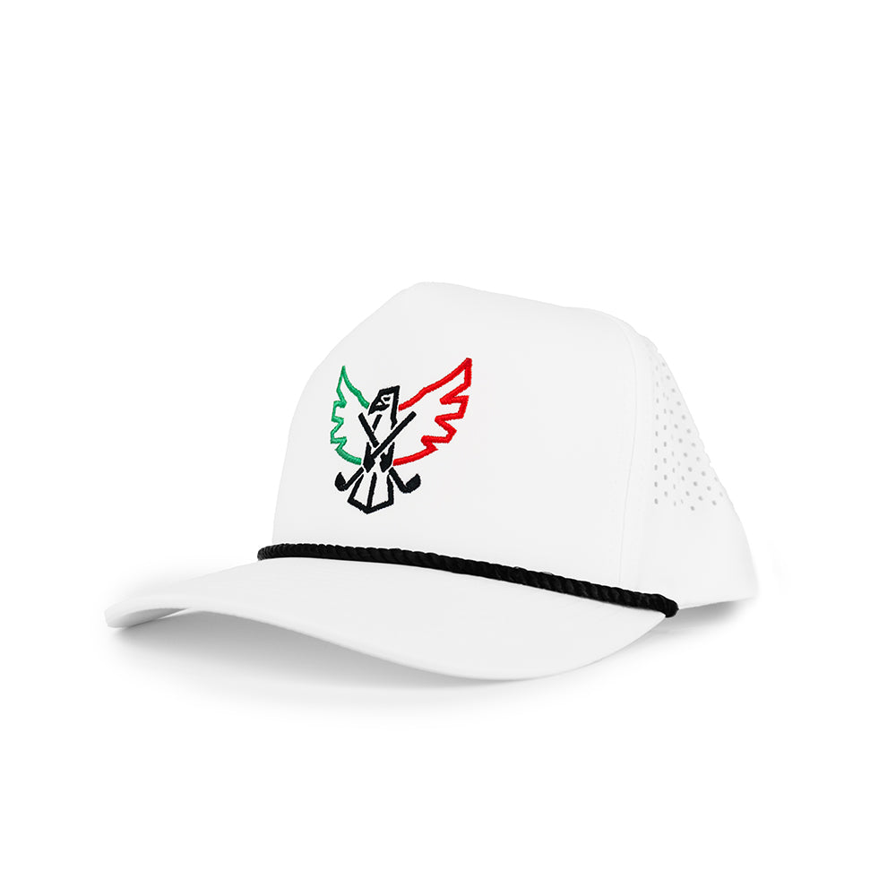 Herencia Rope Hat - White